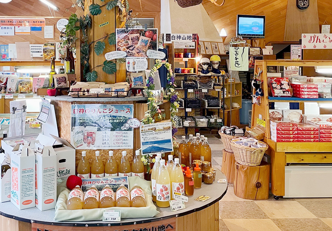 アクアグリーンビレッジANMONの売店コーナー