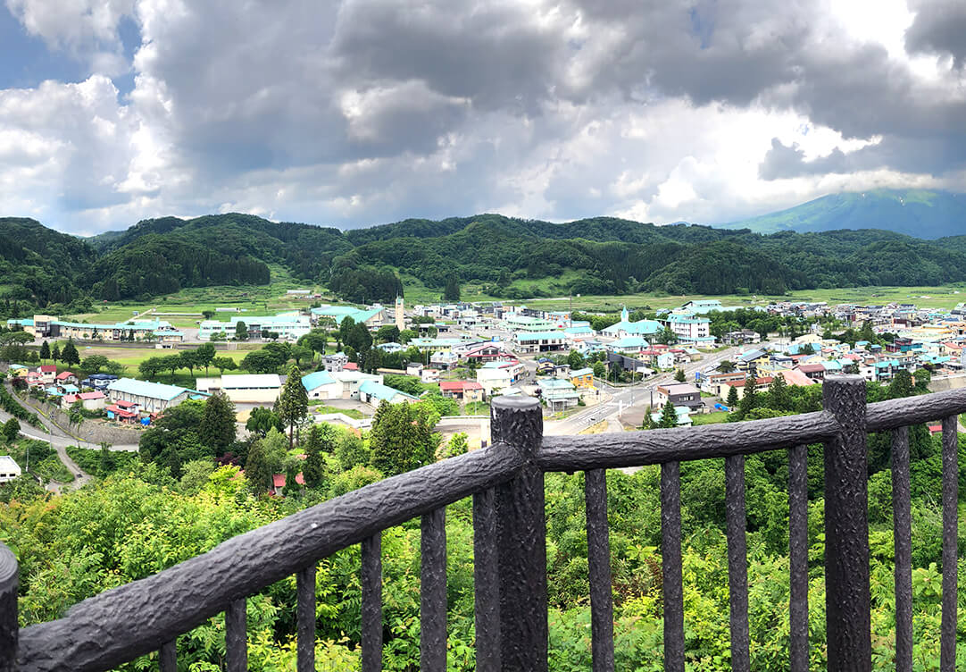 目屋渓谷ふるさと展望台公園
