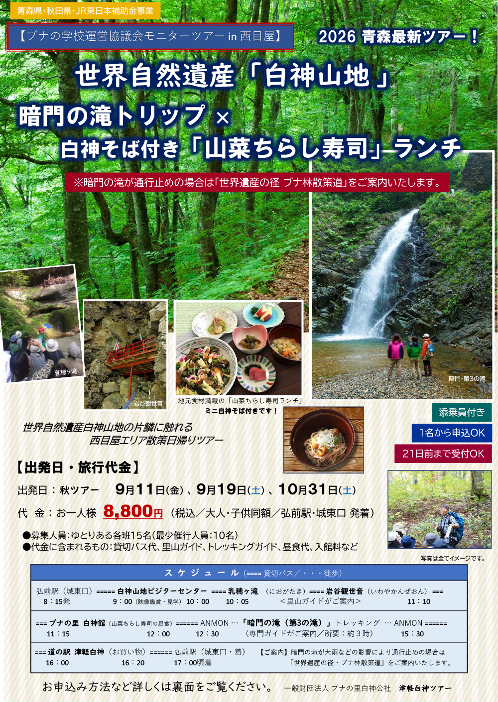 ツアーチラシ