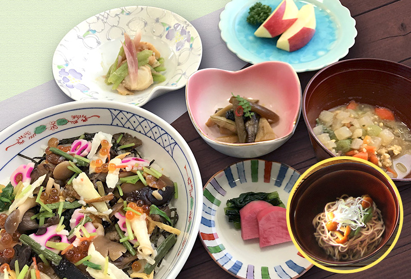 山菜ちらし寿司ランチ（イメージ）